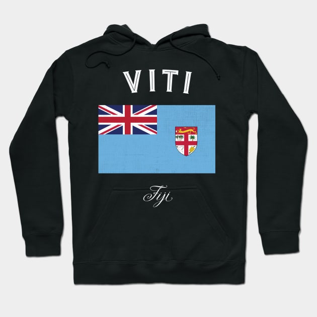 Fiji Flag Hoodie by phenomad